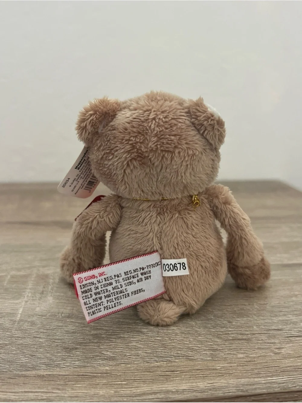 NWT Gund Kids Magnatudes Henley Bear 20034 Magnet Brown Teddy Bear Plush